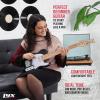 imageLyxPro 30 Electric Guitar Left Hand TL Series FullSize Paulownia Wood Body 3Ply Pickguard CShape Neck Ashtray Bridge Quality Gear Tuners 3Way Switch ampamp VolumeTone Controls 2 Picks GreenBlack