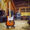 imageLyxPro 30 Electric Guitar Left Hand TL Series FullSize Paulownia Wood Body 3Ply Pickguard CShape Neck Ashtray Bridge Quality Gear Tuners 3Way Switch ampamp VolumeTone Controls 2 Picks GreenSunburst