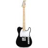 imageLyxPro 30 Electric Guitar Left Hand TL Series FullSize Paulownia Wood Body 3Ply Pickguard CShape Neck Ashtray Bridge Quality Gear Tuners 3Way Switch ampamp VolumeTone Controls 2 Picks GreenBlack