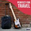 imageLyxPro 30 Electric Guitar Left Hand TL Series FullSize Paulownia Wood Body 3Ply Pickguard CShape Neck Ashtray Bridge Quality Gear Tuners 3Way Switch ampamp VolumeTone Controls 2 Picks GreenSunburst
