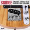 imageLyxPro 30 Electric Guitar Left Hand TL Series FullSize Paulownia Wood Body 3Ply Pickguard CShape Neck Ashtray Bridge Quality Gear Tuners 3Way Switch ampamp VolumeTone Controls 2 Picks GreenNatural