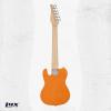 imageLyxPro 30 Electric Guitar Left Hand TL Series FullSize Paulownia Wood Body 3Ply Pickguard CShape Neck Ashtray Bridge Quality Gear Tuners 3Way Switch ampamp VolumeTone Controls 2 Picks GreenMahogany