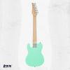 imageLyxPro 30 Electric Guitar Left Hand TL Series FullSize Paulownia Wood Body 3Ply Pickguard CShape Neck Ashtray Bridge Quality Gear Tuners 3Way Switch ampamp VolumeTone Controls 2 Picks GreenGreen