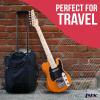 imageLyxPro 30 Electric Guitar Left Hand TL Series FullSize Paulownia Wood Body 3Ply Pickguard CShape Neck Ashtray Bridge Quality Gear Tuners 3Way Switch ampamp VolumeTone Controls 2 Picks GreenMahogany