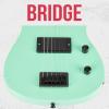 imageLyxPro CS 30 Left Hand Electric Guitar Kit for Beginner Intermediate ampamp Pro Players with Guitar Amp Cable 6 Picks ampamp Learners Guide Solid Wood Body VolumeTone Controls 5Way Pickup  PinkGreen