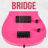 imageLyxPro CS 30 Left Hand Electric Guitar Kit for Beginner Intermediate ampamp Pro Players with Guitar Amp Cable 6 Picks ampamp Learners Guide Solid Wood Body VolumeTone Controls 5Way Pickup  PinkPink