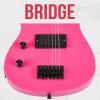 imageLyxPro CS 30 Left Hand Electric Guitar Kit for Beginner Intermediate ampamp Pro Players with Guitar Amp Cable 6 Picks ampamp Learners Guide Solid Wood Body VolumeTone Controls 5Way Pickup  PinkPink