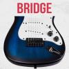 imageLyxPro CS 36 Left Hand Electric Guitar Kit for Beginner Intermediate ampamp Pro Players with Guitar Amp Cable 6 Picks ampamp Learners Guide Solid Wood Body VolumeTone Controls 5Way Pickup  BlueBlue