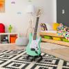 imageLyxPro CS 36 Left Hand Electric Guitar Kit for Beginner Intermediate ampamp Pro Players with Guitar Amp Cable 6 Picks ampamp Learners Guide Solid Wood Body VolumeTone Controls 5Way Pickup  BlueGreen