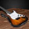 imageLyxPro CS 39 Left Hand Electric Guitar Kit for Beginner Intermediate ampamp Pro Players with Guitar Amp Cable 6 Picks ampamp Learners Guide Solid Wood Body VolumeTone Controls 5Way Pickup  WhiteSunburst