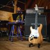 imageLyxPro CS 39 Left Hand Electric Guitar Kit for Beginner Intermediate ampamp Pro Players with Guitar Amp Cable 6 Picks ampamp Learners Guide Solid Wood Body VolumeTone Controls 5Way Pickup  WhiteNatural