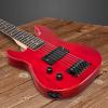 imageLyxPro Left Hand 30 Inch Electric Guitar Kit for Lefty Kids 34 Size Beginners Guitar Amp Six Strings Two Picks Shoulder Strap Digital Clip On Tuner Guitar Cable and Soft Case Gig Bag  RedRed