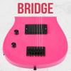 imageLyxPro Left Hand 30 Inch Electric Guitar Kit for Lefty Kids 34 Size Beginners Guitar Amp Six Strings Two Picks Shoulder Strap Digital Clip On Tuner Guitar Cable and Soft Case Gig Bag  RedPink