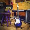 imageLyxPro Left Hand 39 Inch Electric Guitar and Starter Kit for Lefty Full Size Beginners Guitar Amp Six Strings Two Picks Shoulder Strap Digital Clip On Tuner Cable and Soft Case  BlueBlue