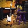 imageLyxPro Left Hand 39 Inch Electric Guitar and Starter Kit for Lefty Full Size Beginners Guitar Amp Six Strings Two Picks Shoulder Strap Digital Clip On Tuner Cable and Soft Case  BlueNatural
