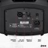 imageLyxPro SPA55 Small PA Speaker Monitor ClassD Amplifier 3 Channel Mixer 3 Band EQ Powerful Compact Active Speaker System amp with Mixer 48V Phantom Power