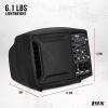 imageLyxPro SPA55 Small PA Speaker Monitor ClassD Amplifier 3 Channel Mixer 3 Band EQ Powerful Compact Active Speaker System amp with Mixer 48V Phantom Power