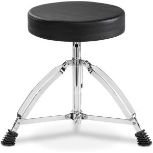 imageDrum and Keyboard Throne Stool Padded Soft Seat Height Adjustable Portable Foldable Drummer Seat for Kids and Adults