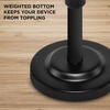 image:imageLyxPro Cell Phone Tablet Stand Holder clip on Grip For Table Or Desk Adjustable 360 Degree Rotating Swivel Angle Fits 5572 Inch Portable Non Slip Weighted Base Secured Locking Arms LYXATDPM